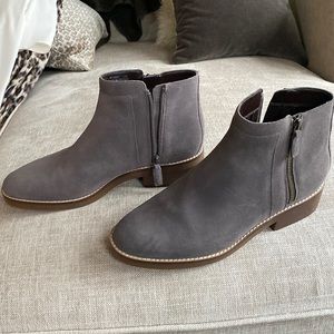 Cole Haan grey booties